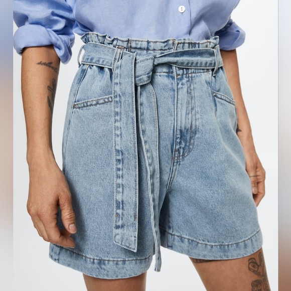 🔥Last 2🔥MANGO Denim shorts - Picture 4 of 5
